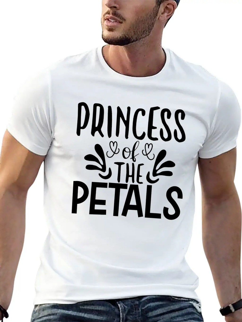 Princess Of The Petals Relaxed Everyday Tee – Lightweight And Durable Cotton