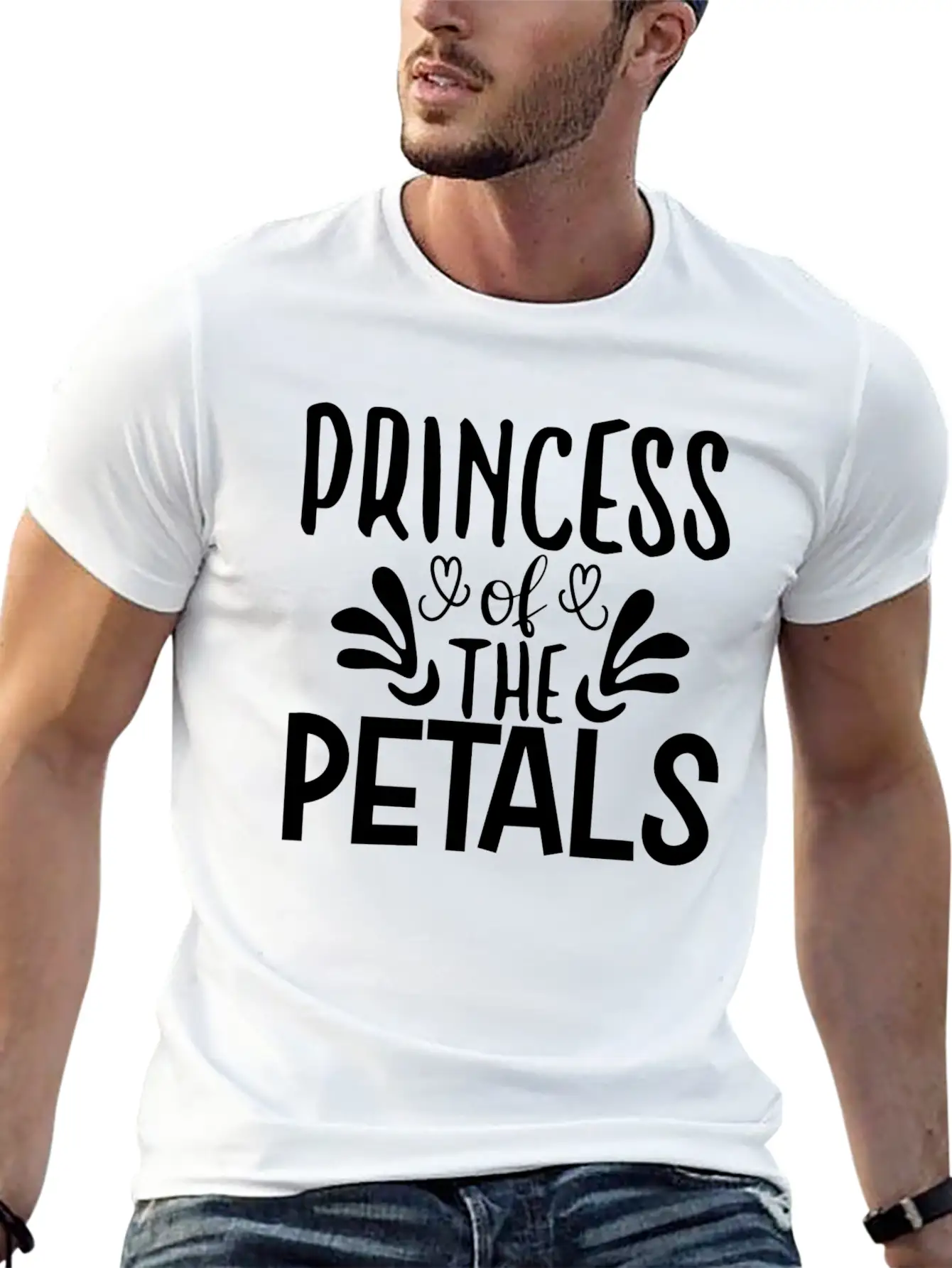 Princess Of The Petals Relaxed Everyday Tee – Lightweight And Durable Cotton