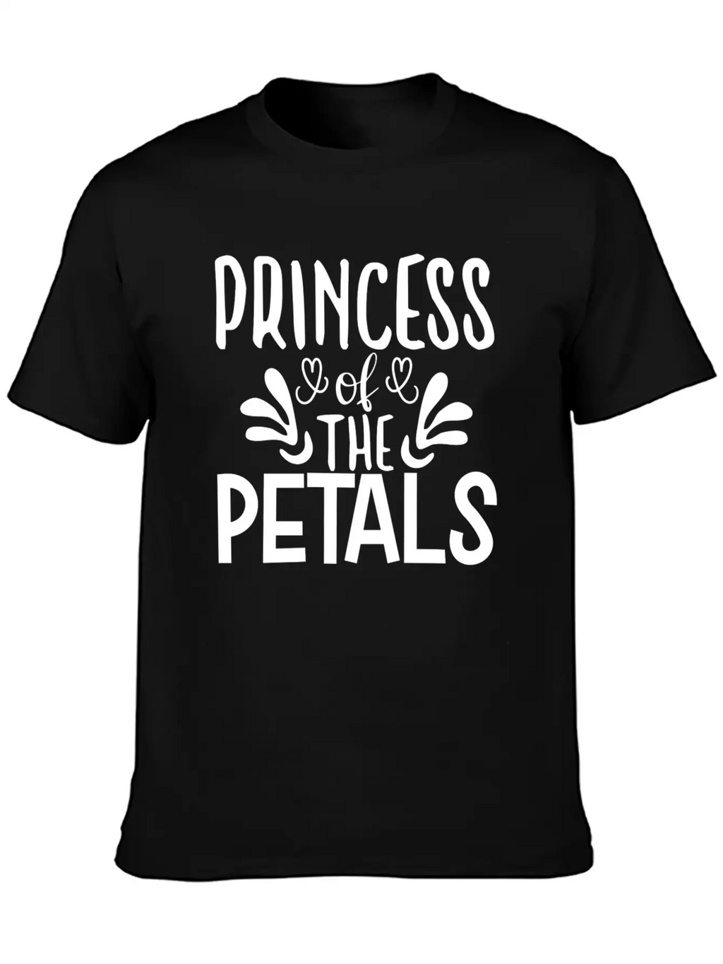 Princess Of The Petals Relaxed Everyday Tee – Lightweight And Durable Cotton