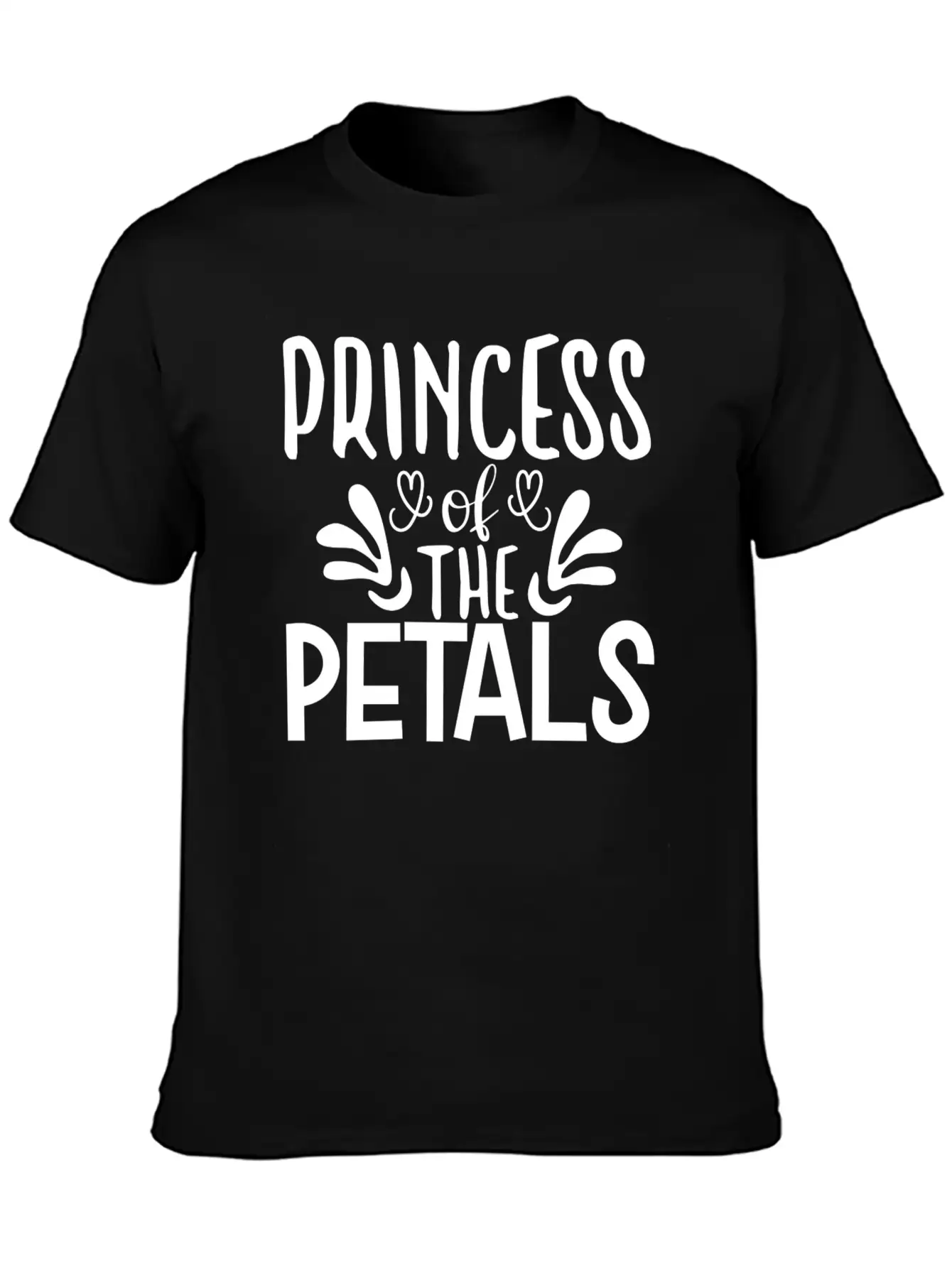 Princess Of The Petals Relaxed Everyday Tee – Lightweight And Durable Cotton