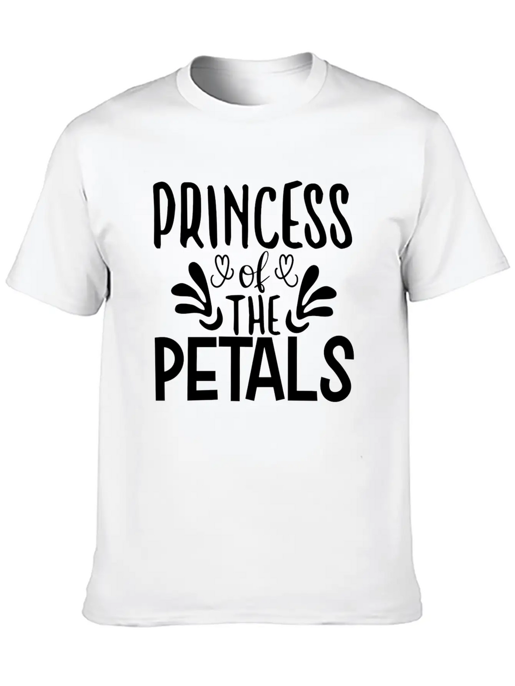 Princess Of The Petals Relaxed Everyday Tee – Lightweight And Durable Cotton