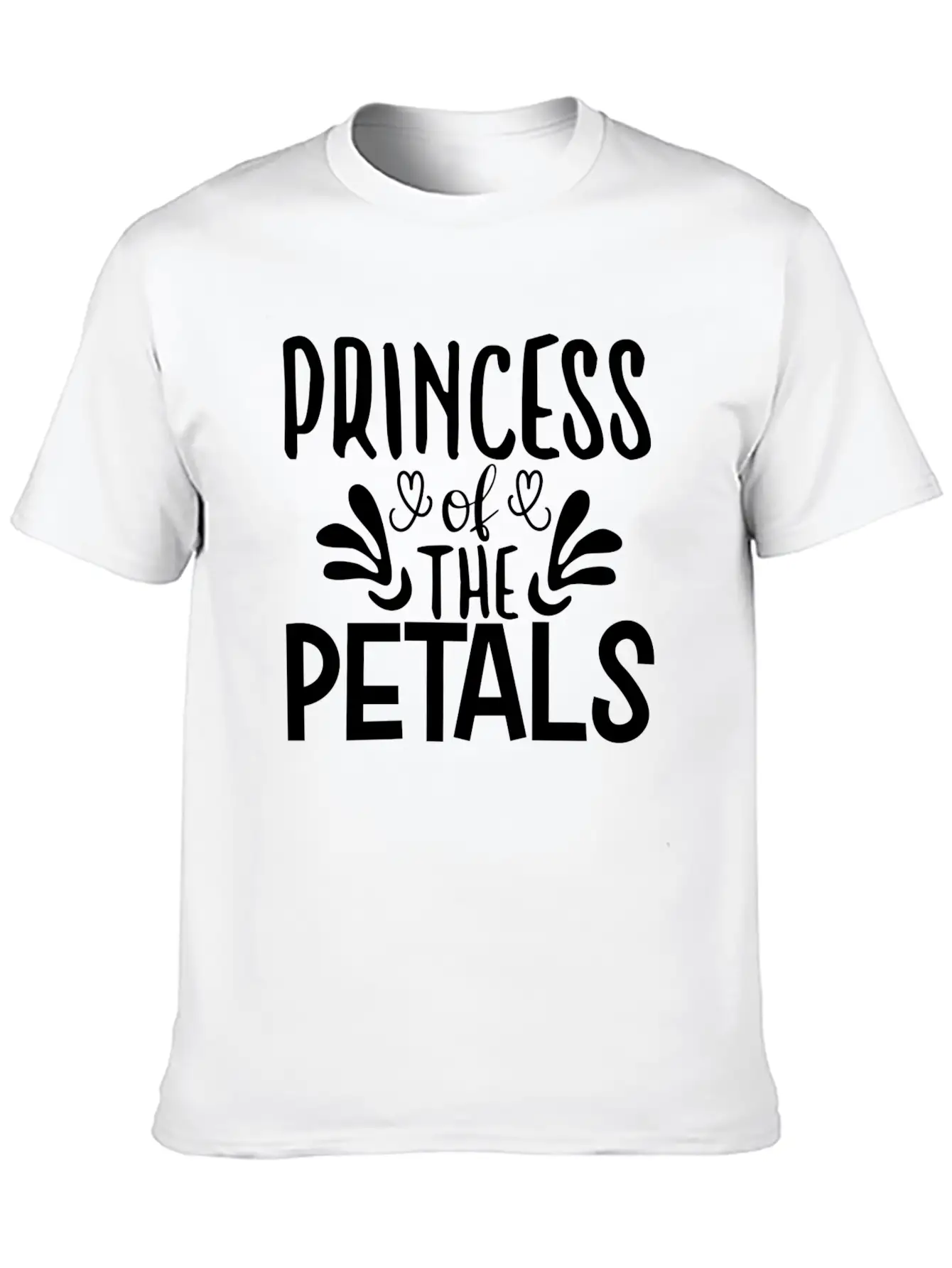Princess Of The Petals Relaxed Everyday Tee – Lightweight And Durable Cotton