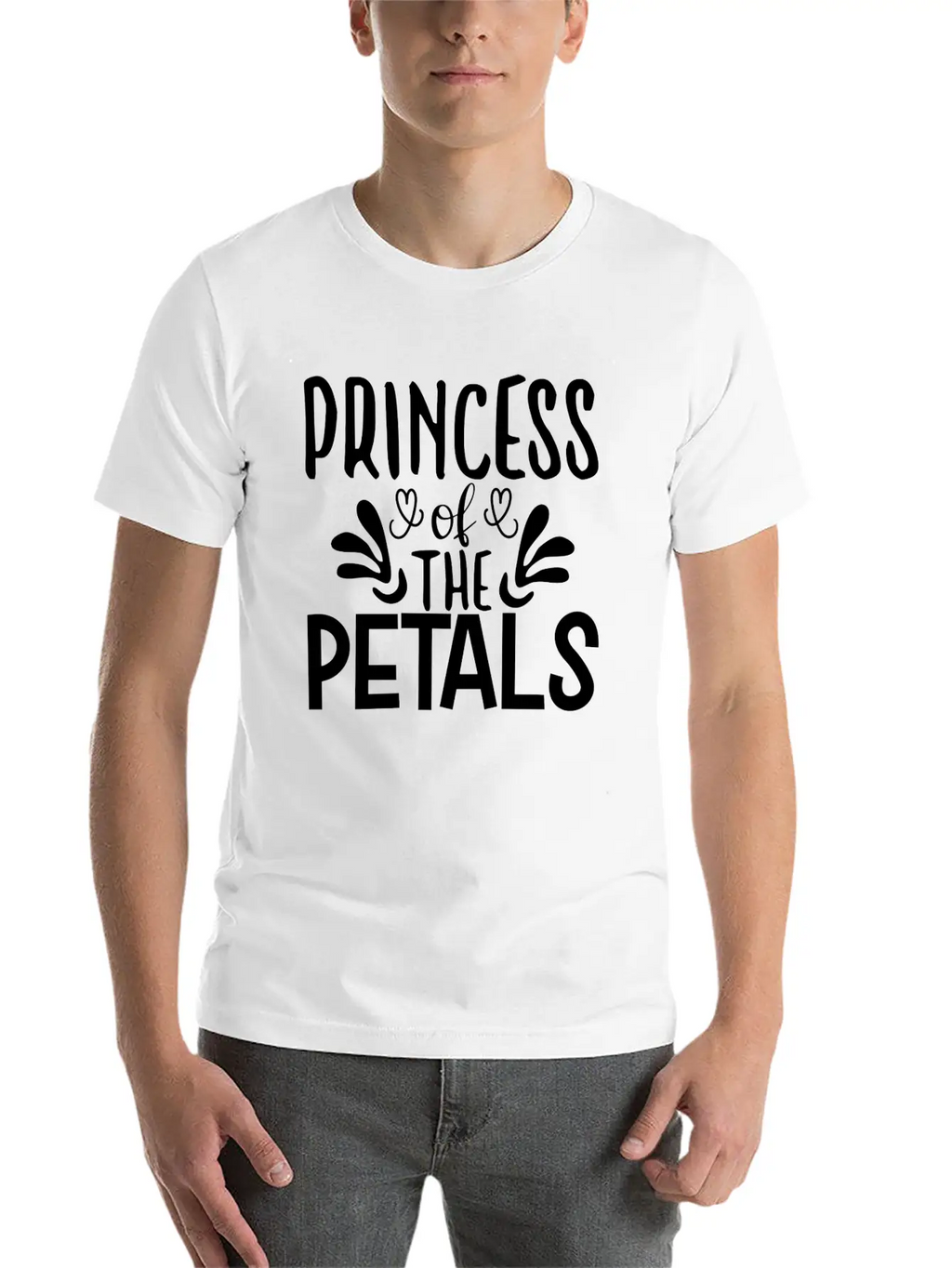 Princess Of The Petals Relaxed Everyday Tee – Lightweight And Durable Cotton