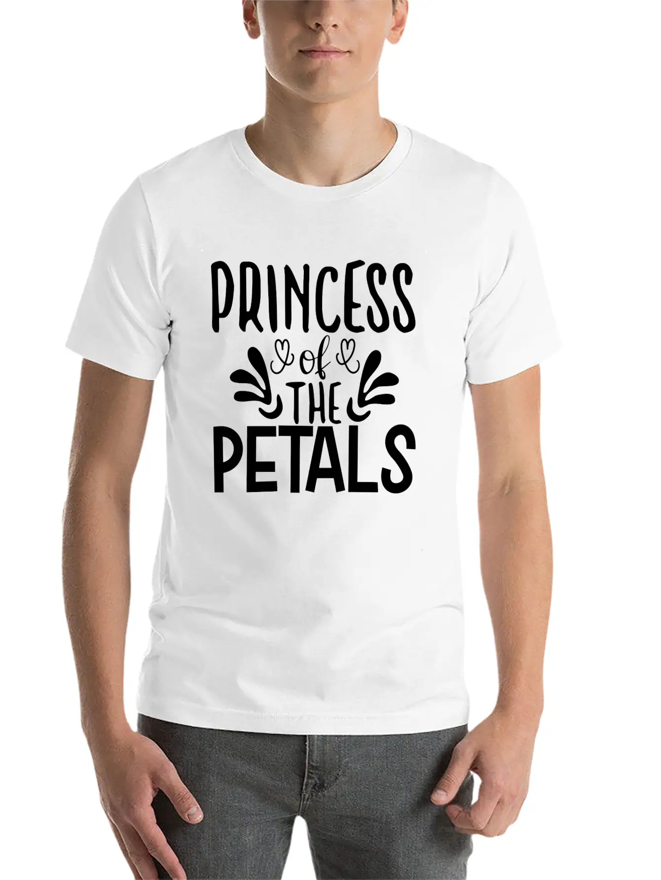 Princess Of The Petals Relaxed Everyday Tee – Lightweight And Durable Cotton