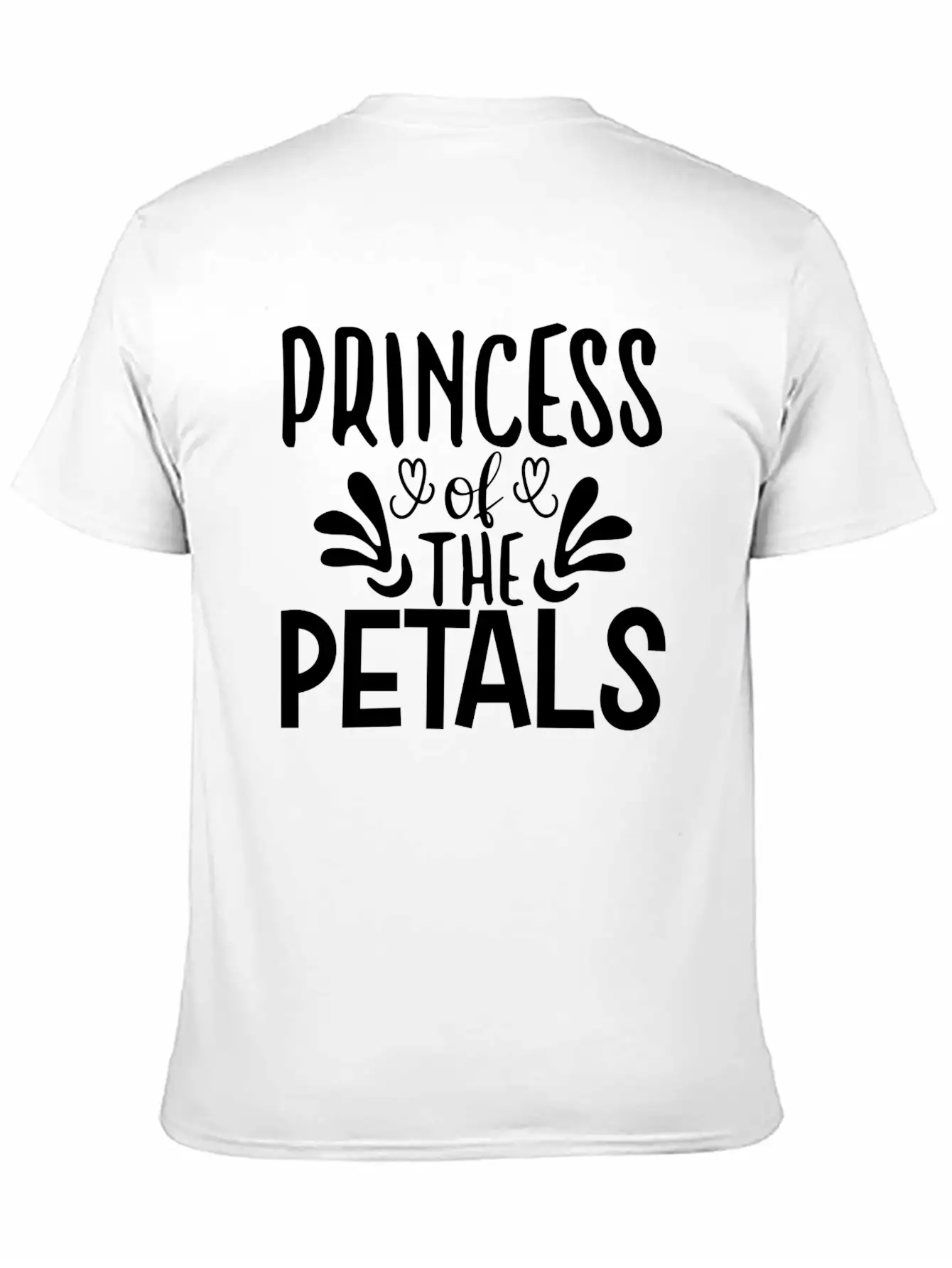 Princess Of The Petals Relaxed Everyday Tee – Lightweight And Durable Cotton