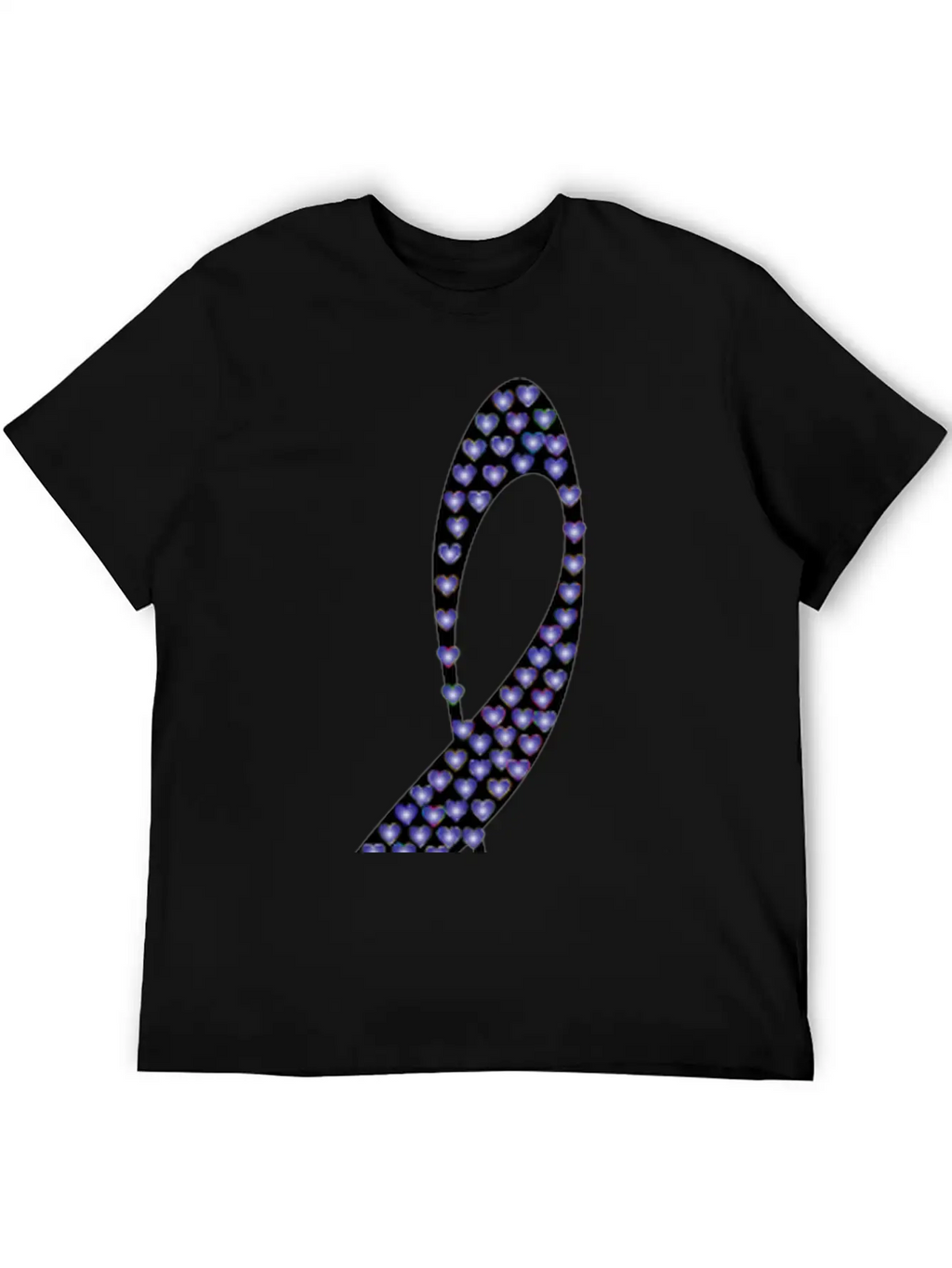 Prismatic Clef Hearts 10 Basic Graphic T-Shirt – Daily Comfort In Soft Cotton