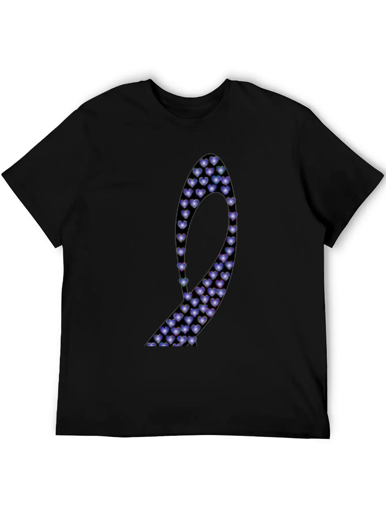 Prismatic Clef Hearts 10 Basic Graphic T-Shirt – Daily Comfort In Soft Cotton