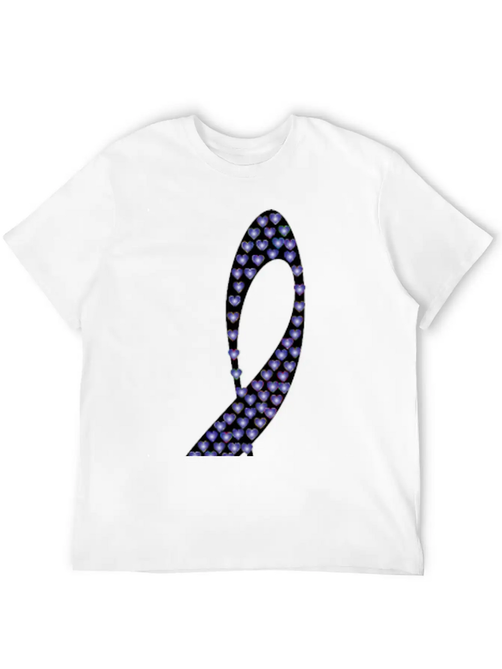 Prismatic Clef Hearts 10 Basic Graphic T-Shirt – Daily Comfort In Soft Cotton