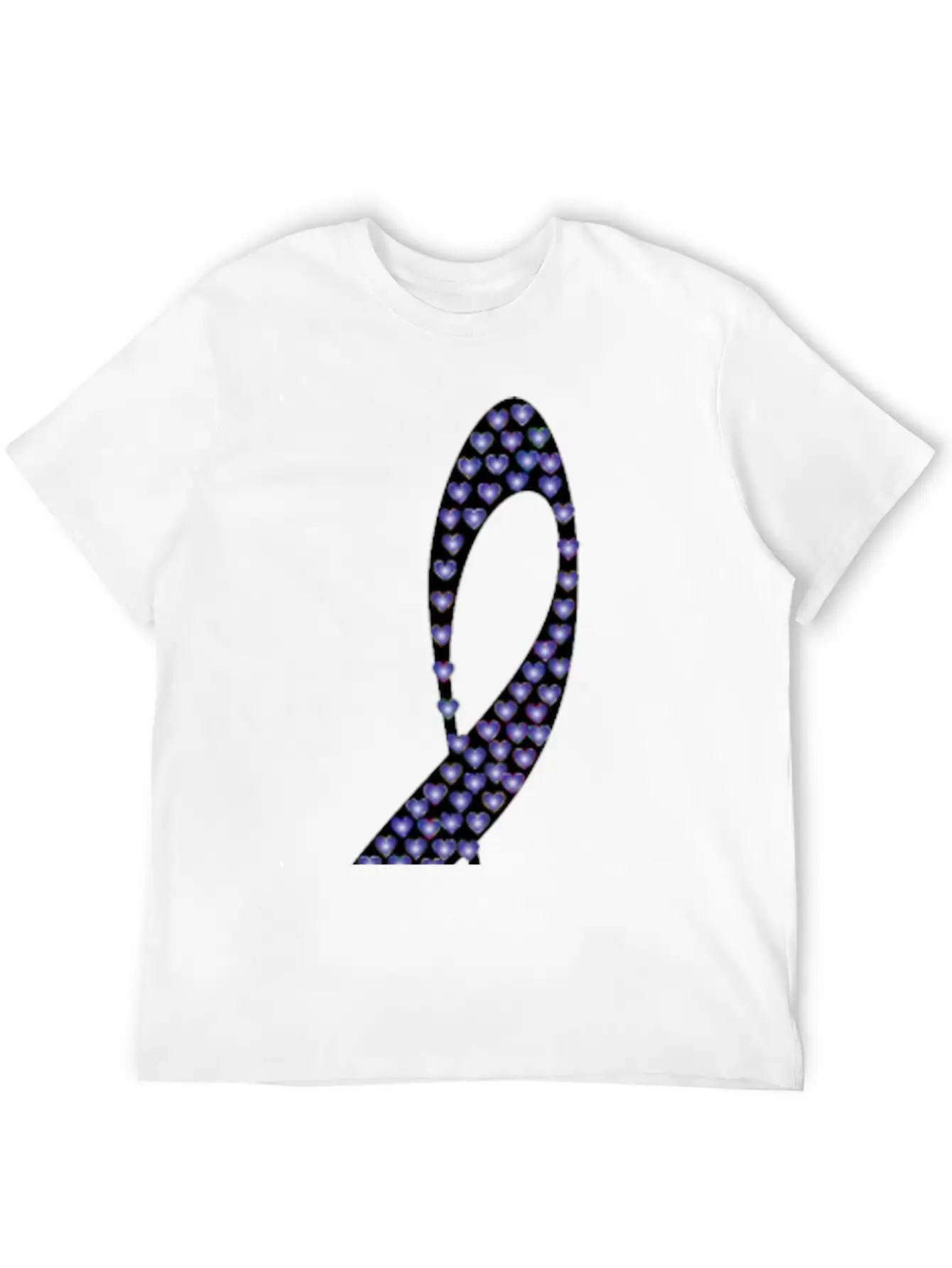 Prismatic Clef Hearts 10 Basic Graphic T-Shirt – Daily Comfort In Soft Cotton