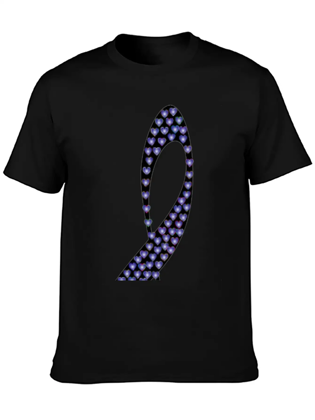 Prismatic Clef Hearts 10 Basic Graphic T-Shirt – Daily Comfort In Soft Cotton