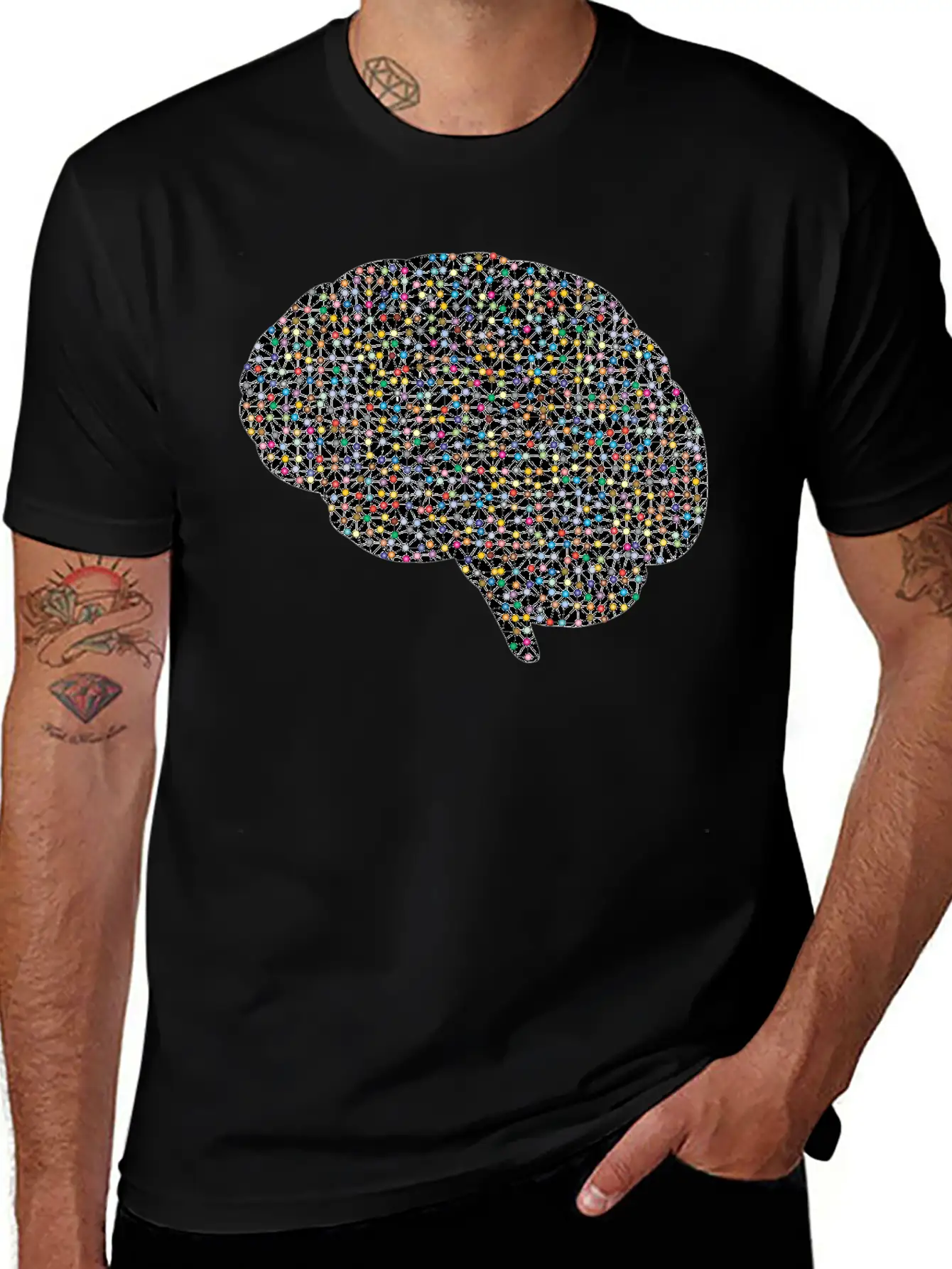 Prismatic Neural Network 2 2 Variation 2 Classic Cotton Tee – Unisex Comfort For Any Season