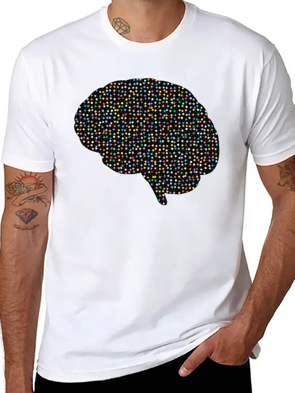 Prismatic Neural Network 2 2 Variation 2 Classic Cotton Tee – Unisex Comfort For Any Season
