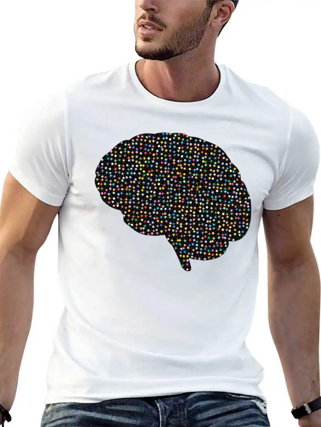 Prismatic Neural Network 2 2 Variation 2 Classic Cotton Tee – Unisex Comfort For Any Season