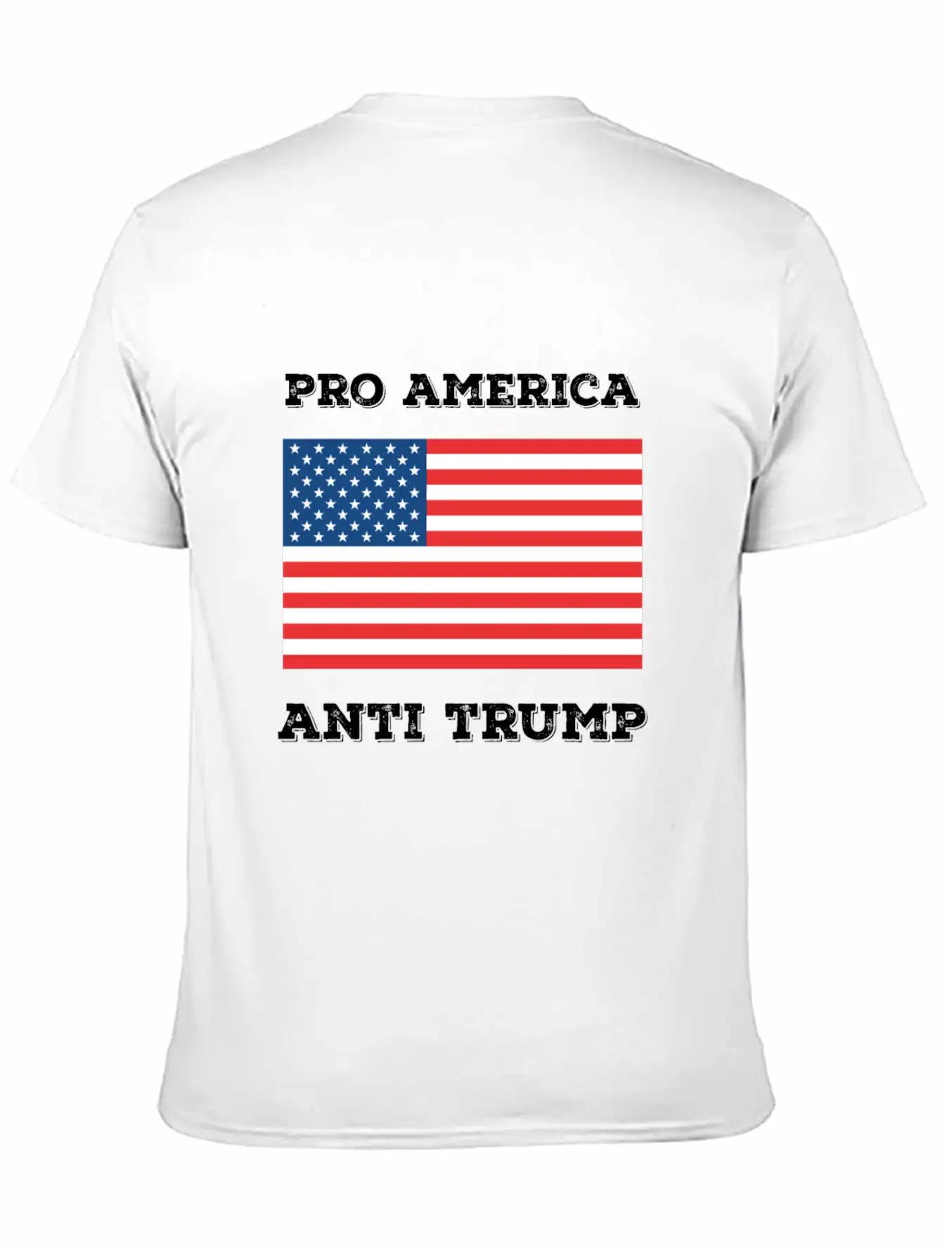 Pro America Anti Trump Relaxed Everyday Tee – Lightweight And Durable Cotton