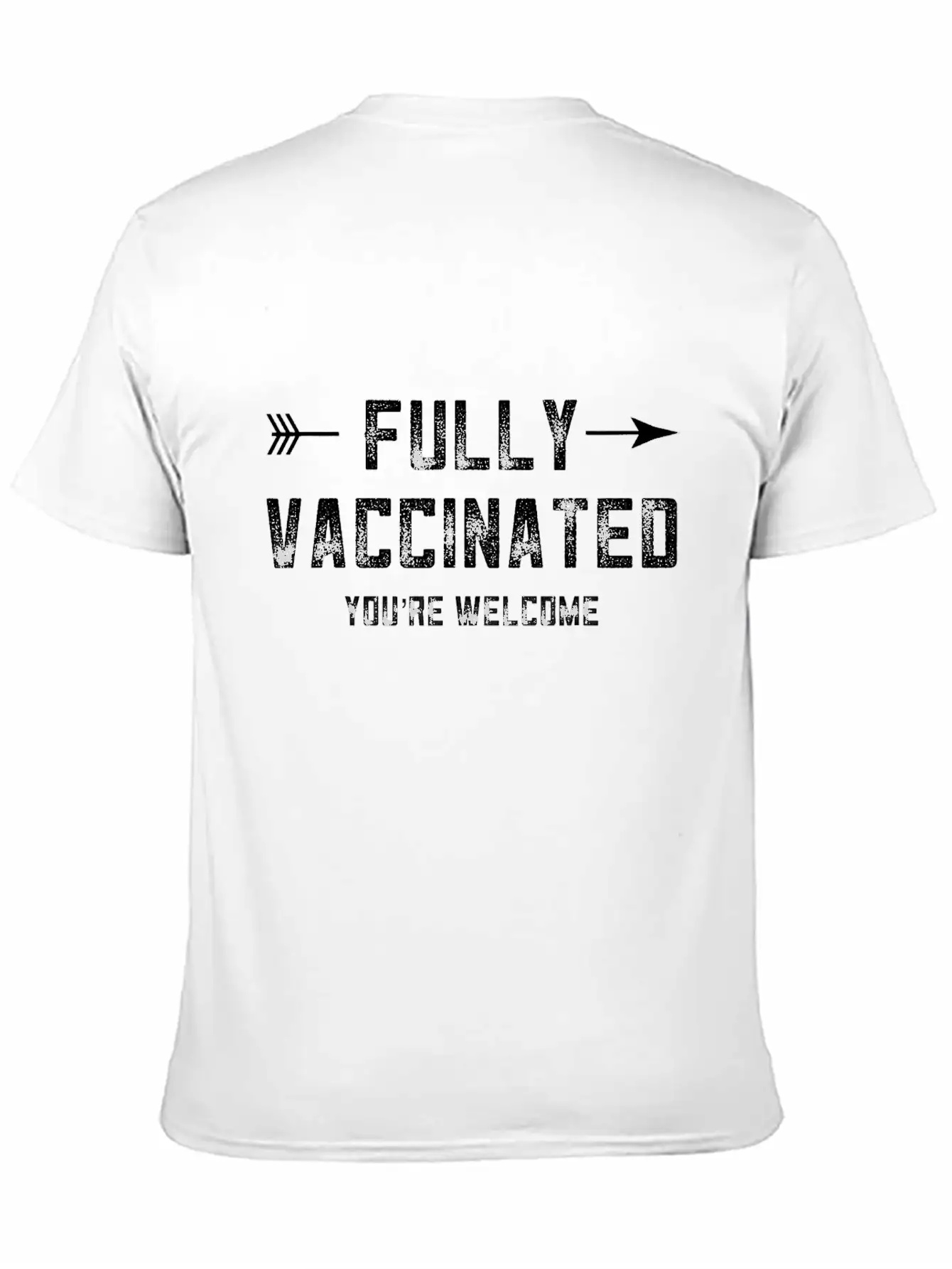 Pro Vaccination Fully Vaccinated Pro Vax Breathable Soft Cotton T-Shirt – Timeless Casual Look
