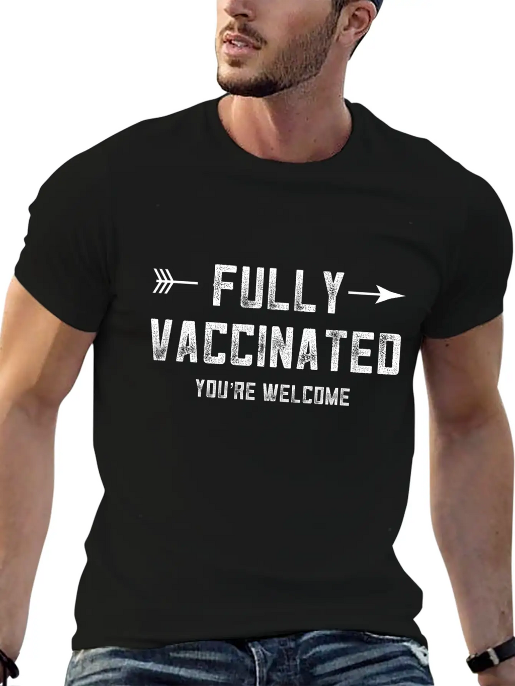 Pro Vaccination Fully Vaccinated Pro Vax Breathable Soft Cotton T-Shirt – Timeless Casual Look