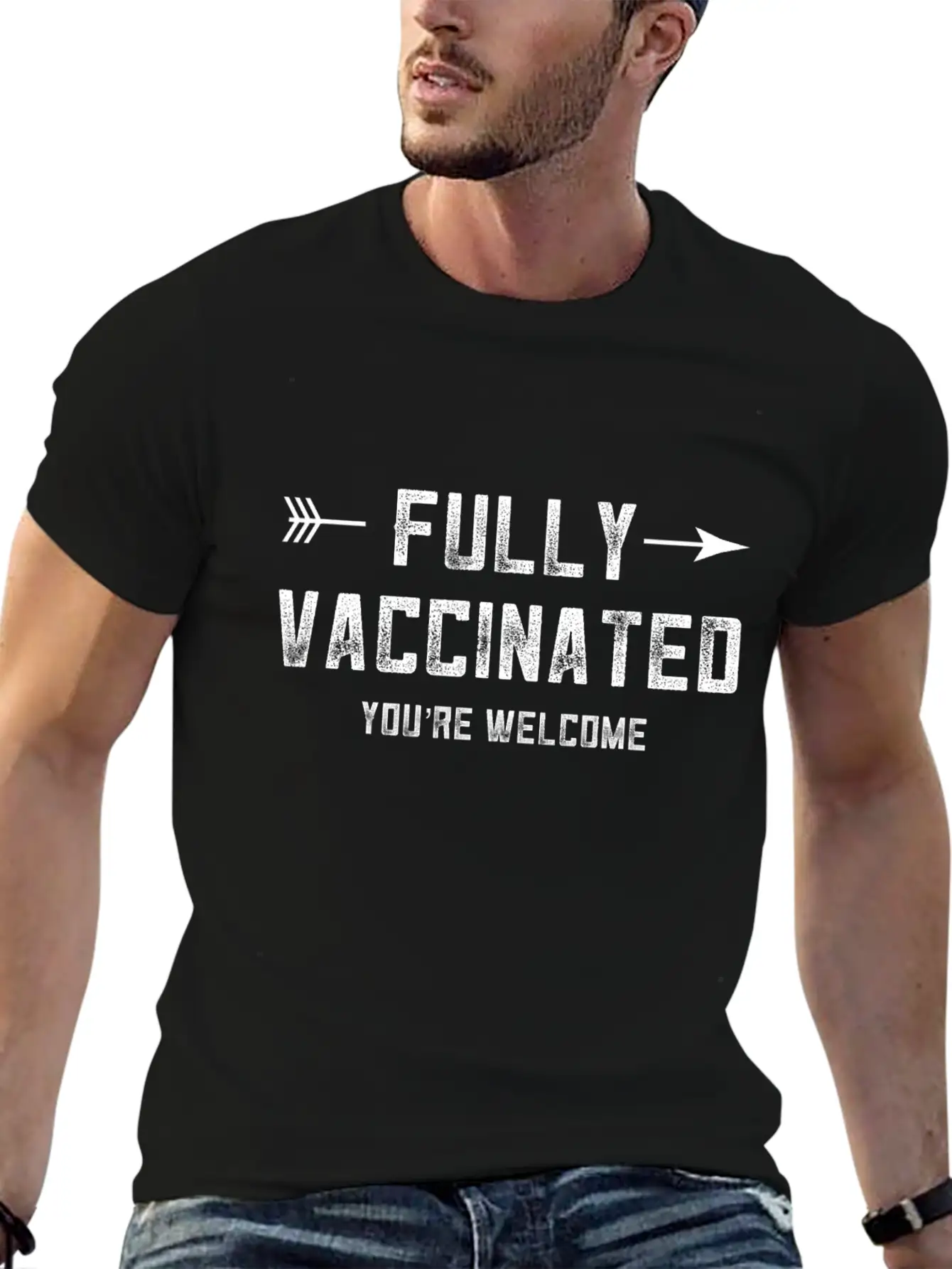 Pro Vaccination Fully Vaccinated Pro Vax Breathable Soft Cotton T-Shirt – Timeless Casual Look