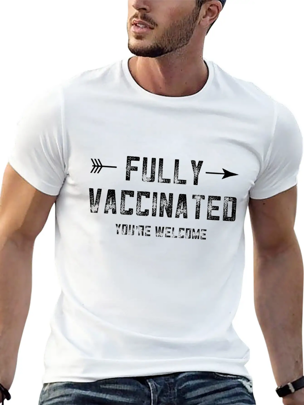 Pro Vaccination Fully Vaccinated Pro Vax Breathable Soft Cotton T-Shirt – Timeless Casual Look