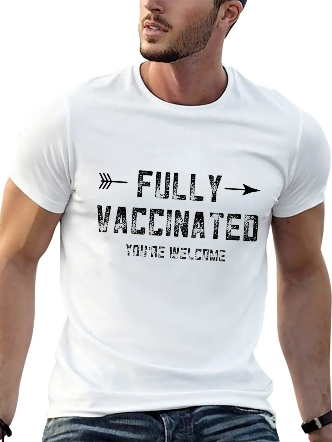 Pro Vaccination Fully Vaccinated Pro Vax Breathable Soft Cotton T-Shirt – Timeless Casual Look