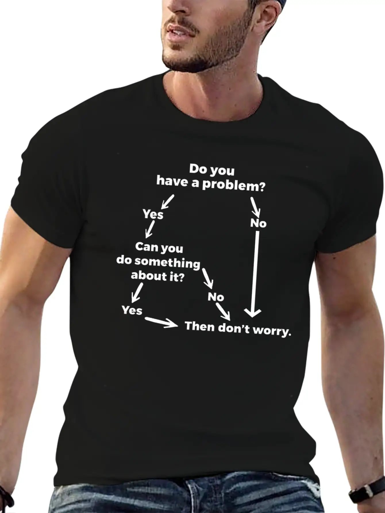 Problem Solving Funny Solution For Problems Relaxed Everyday Tee – Lightweight And Durable Cotton