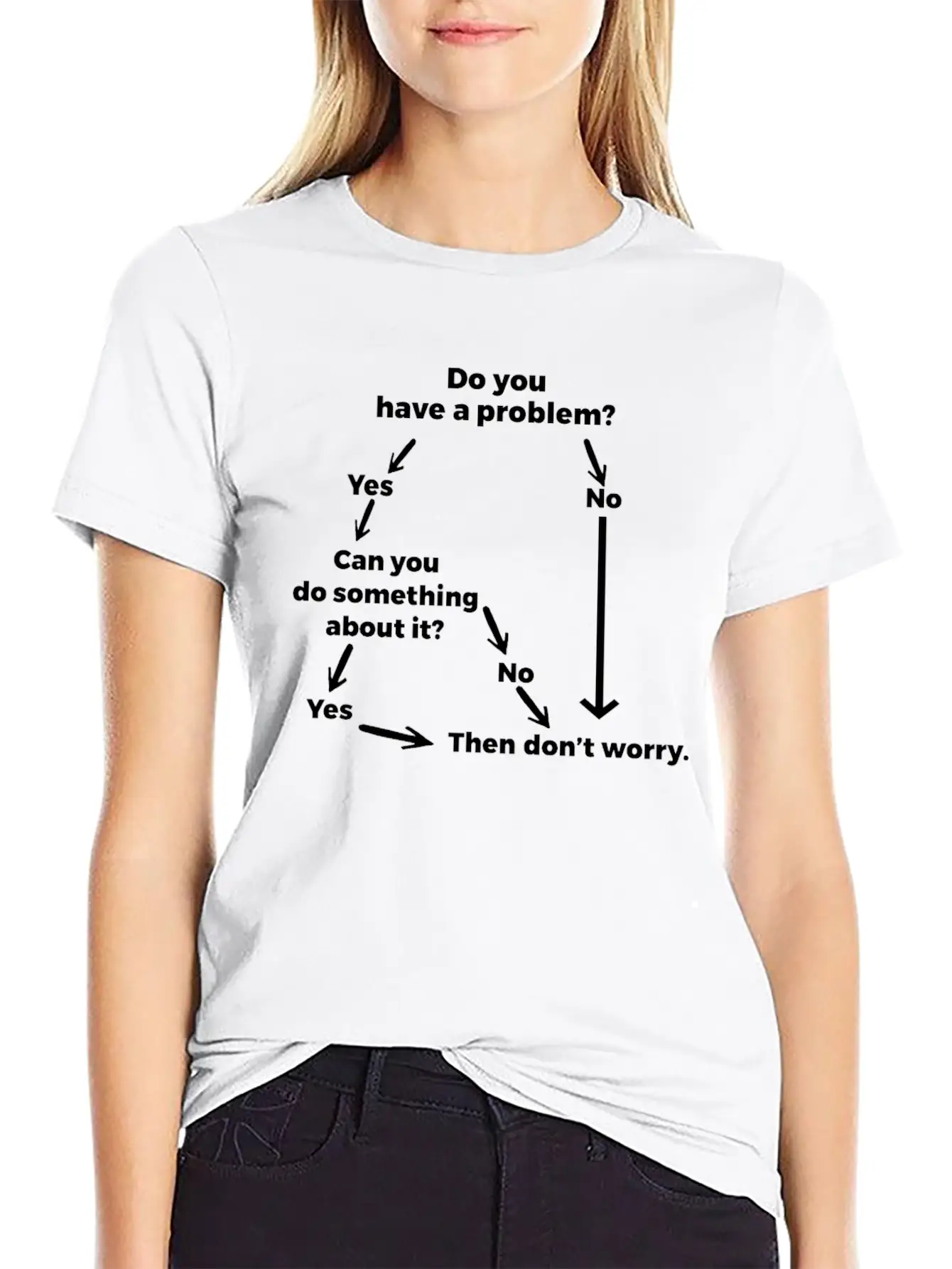 Problem Solving Funny Solution For Problems Relaxed Everyday Tee – Lightweight And Durable Cotton