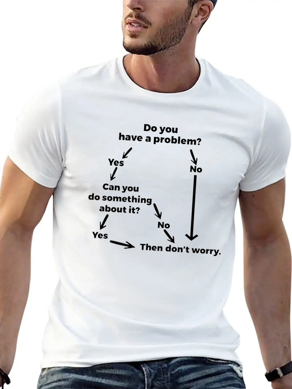 Problem Solving Funny Solution For Problems Relaxed Everyday Tee – Lightweight And Durable Cotton