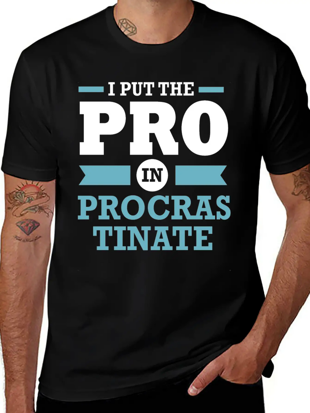 Procrastinator I Put The Pro In Procrastination Classic Cotton Tee – Unisex Comfort For Any Season
