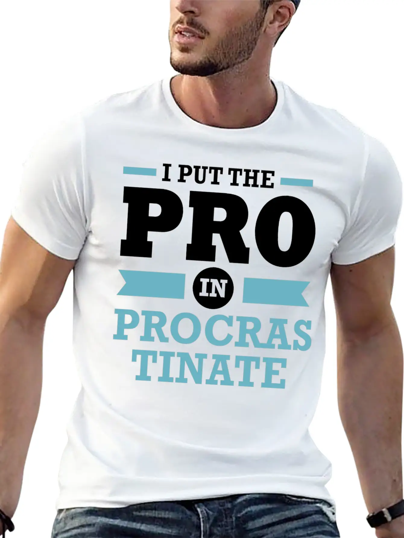 Procrastinator I Put The Pro In Procrastination Classic Cotton Tee – Unisex Comfort For Any Season