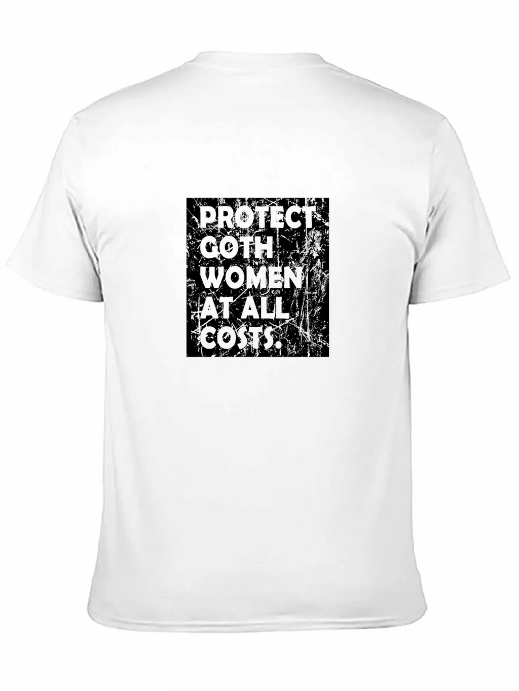 Proctect Goth Women At All Costs Classic Cotton Tee – Unisex Comfort For Any Season