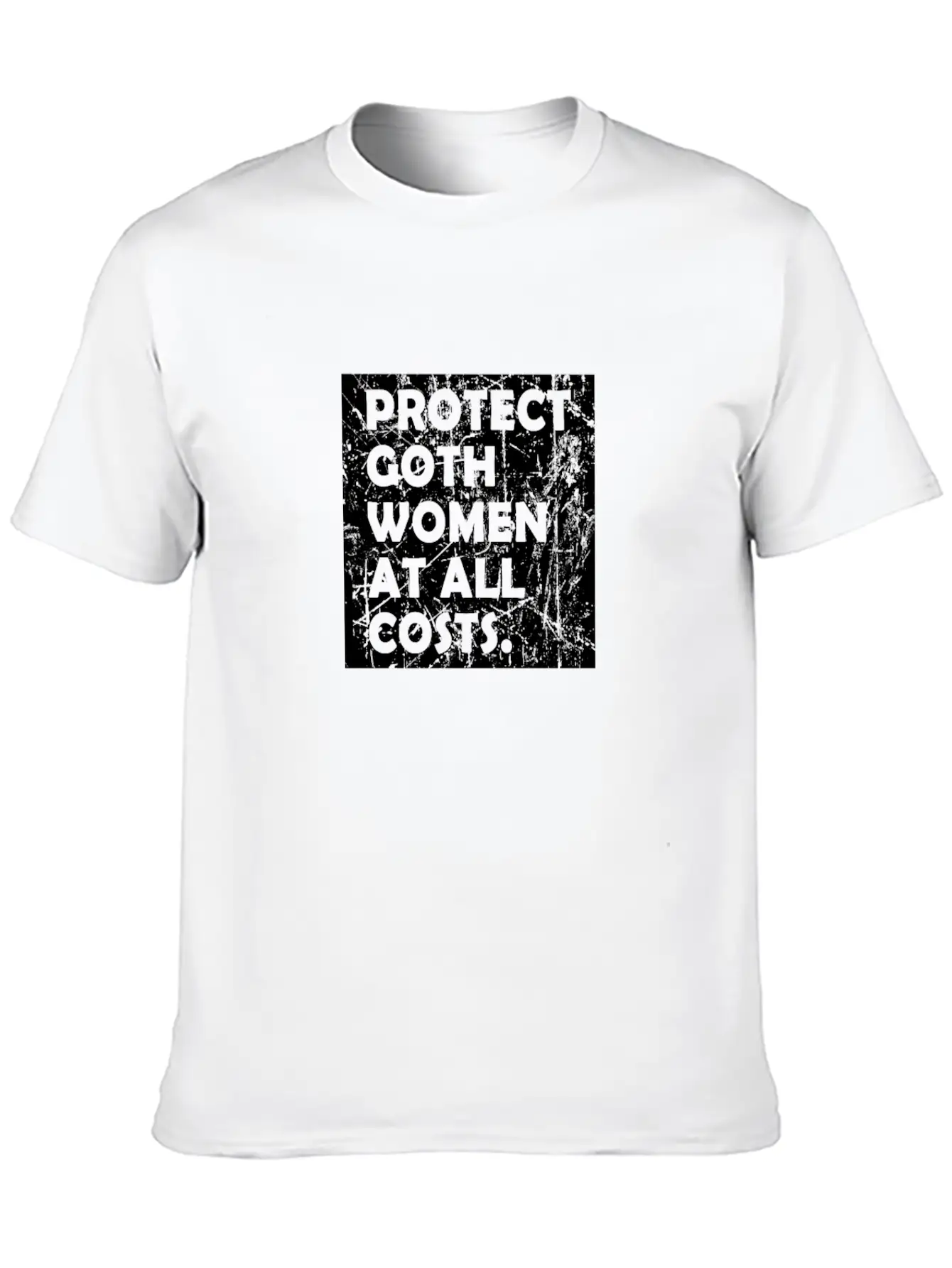 Proctect Goth Women At All Costs Classic Cotton Tee – Unisex Comfort For Any Season