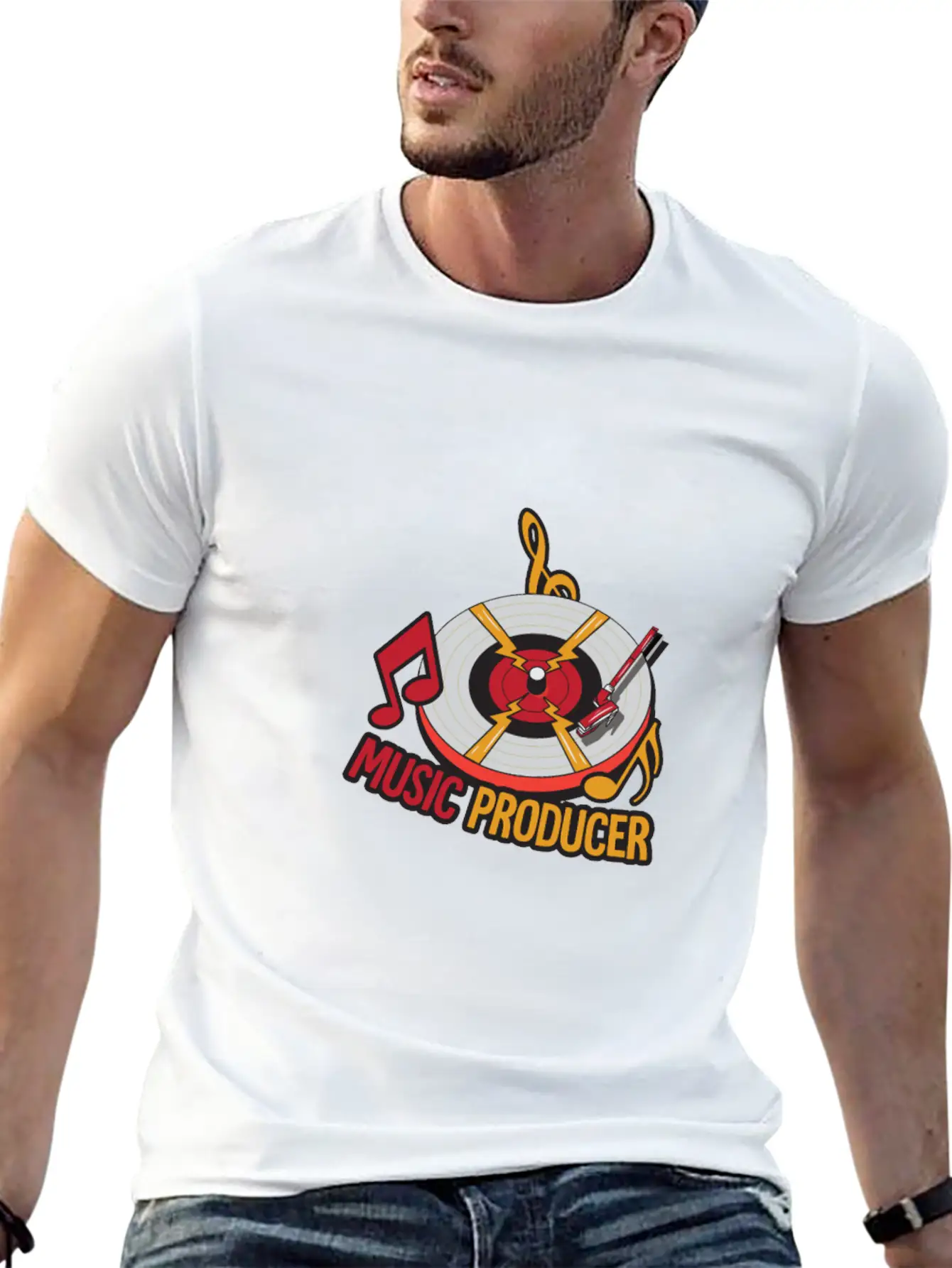 Producers Of The Music Relaxed Everyday Tee – Lightweight And Durable Cotton