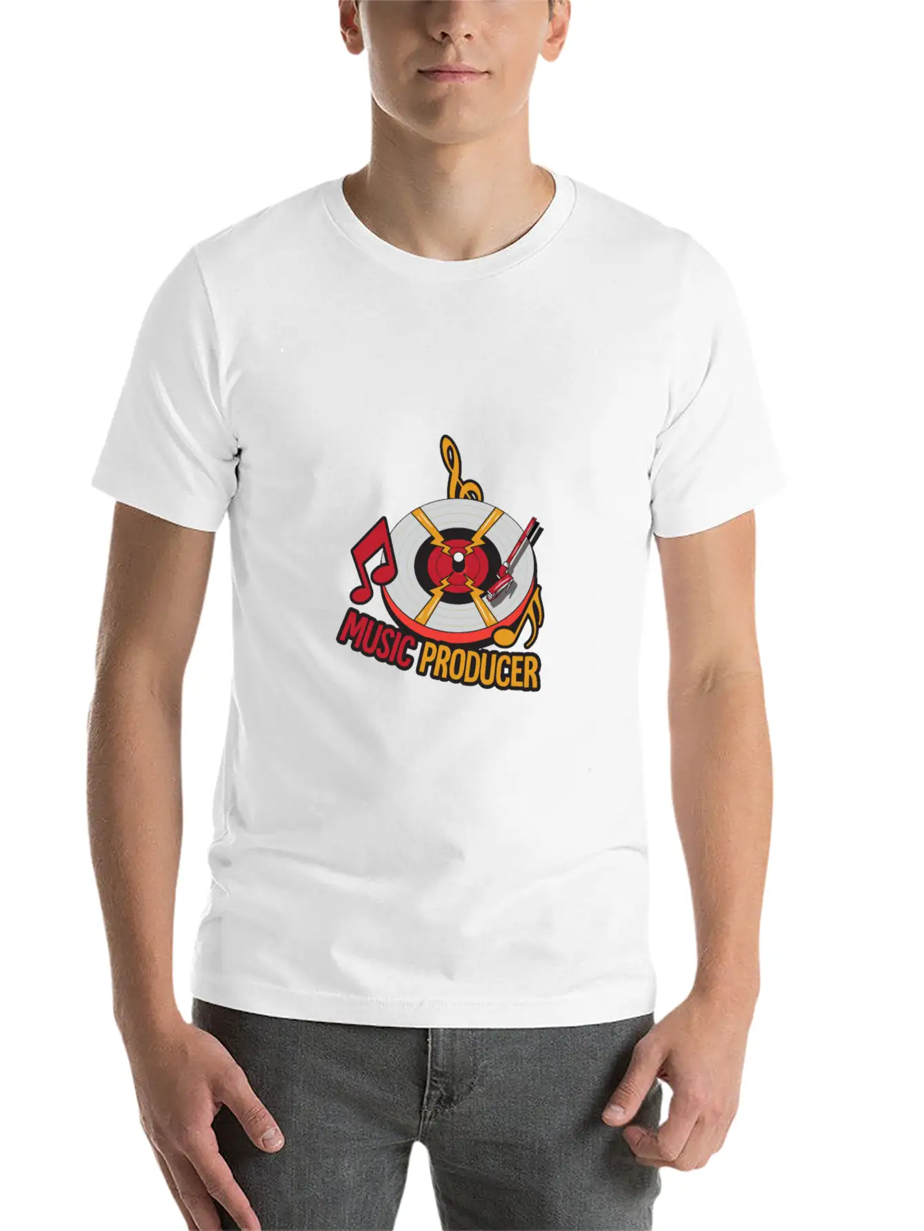 Producers Of The Music Relaxed Everyday Tee – Lightweight And Durable Cotton