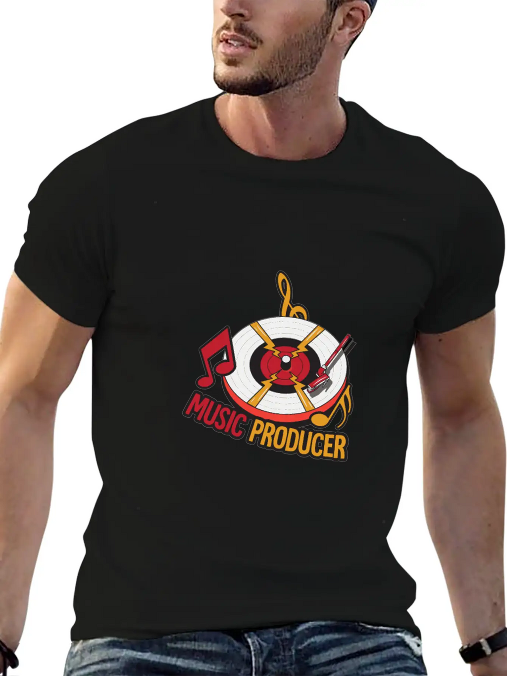 Producers Of The Music Relaxed Everyday Tee – Lightweight And Durable Cotton