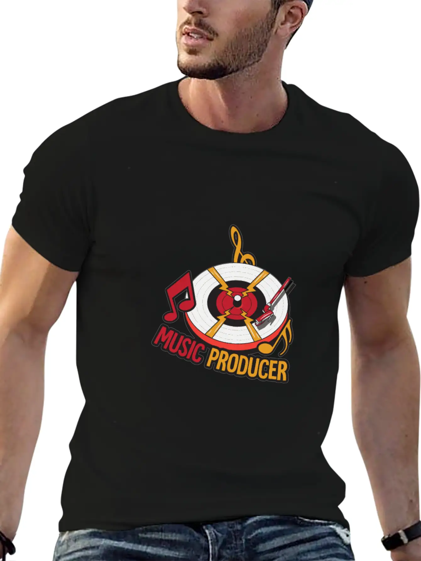 Producers Of The Music Relaxed Everyday Tee – Lightweight And Durable Cotton