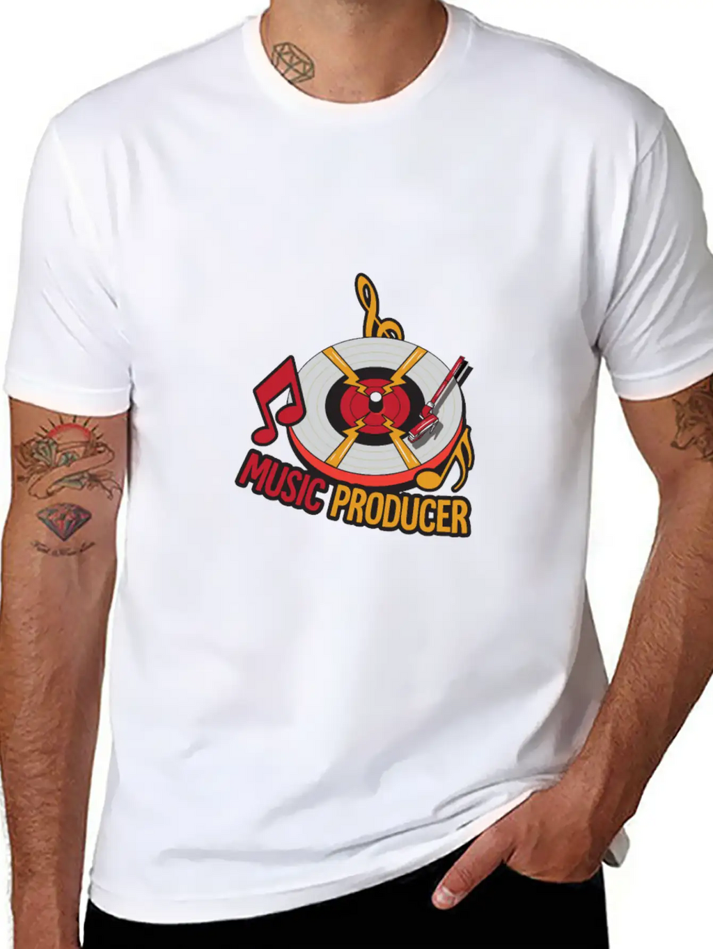 Producers Of The Music Relaxed Everyday Tee – Lightweight And Durable Cotton