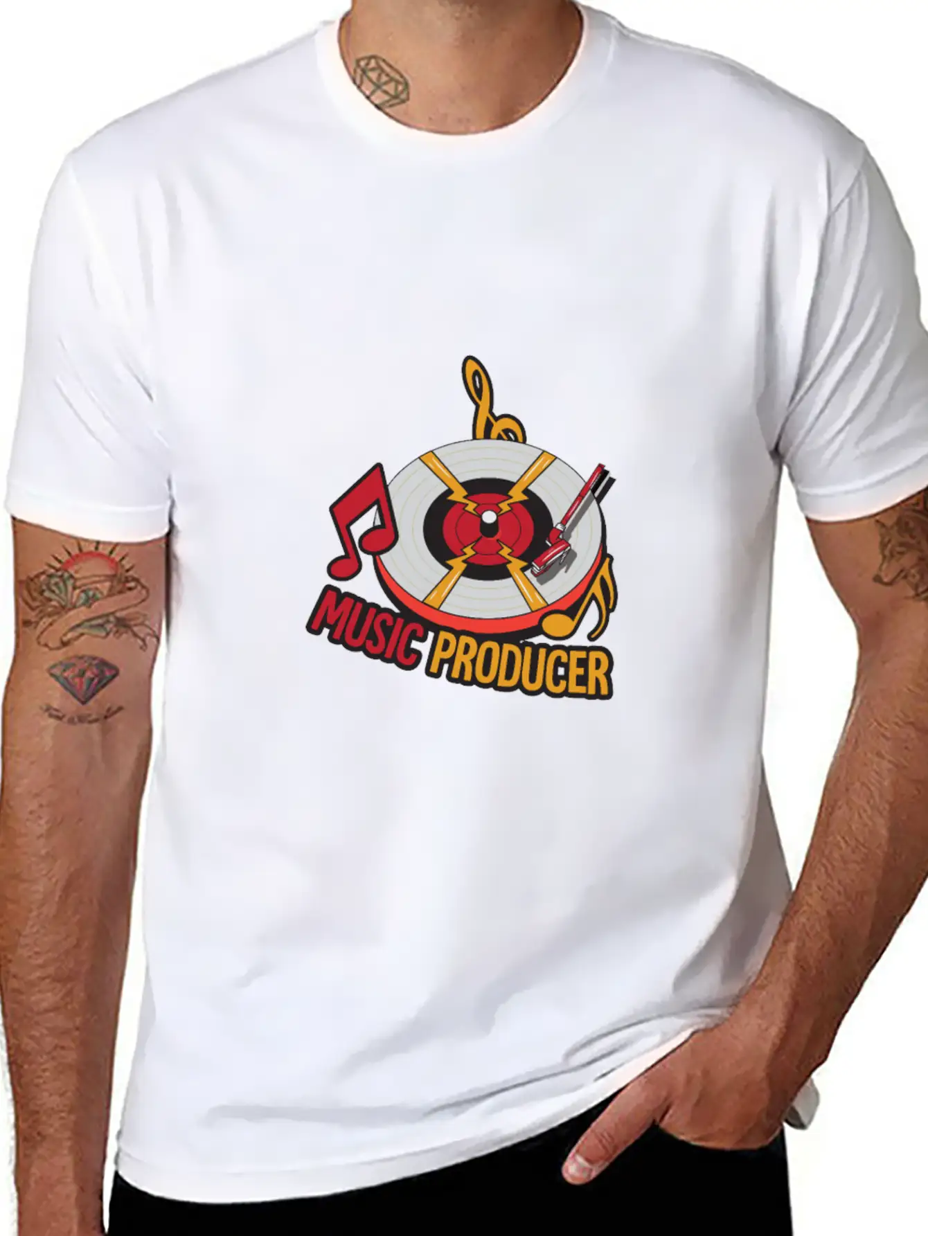 Producers Of The Music Relaxed Everyday Tee – Lightweight And Durable Cotton