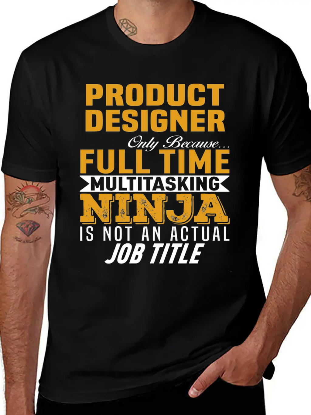Product Designer Unisex Casual T-Shirt – Clean Design For Daily Comfort