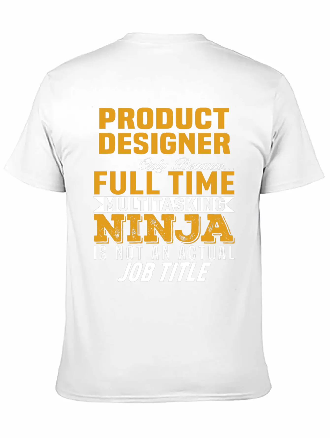 Product Designer Unisex Casual T-Shirt – Clean Design For Daily Comfort