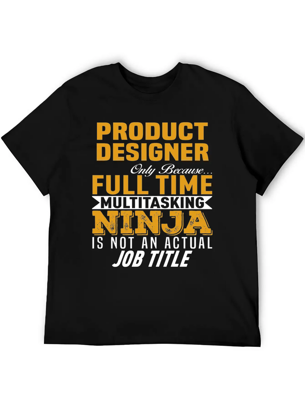 Product Designer Unisex Casual T-Shirt – Clean Design For Daily Comfort