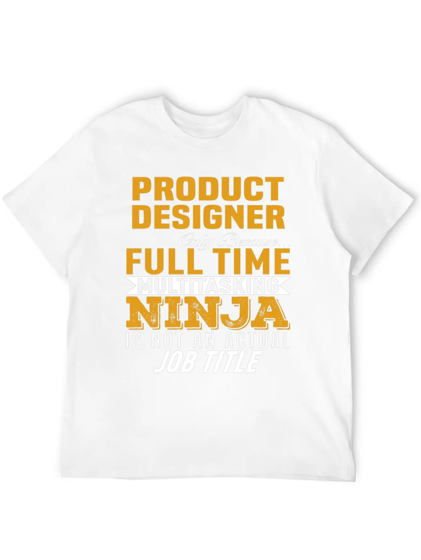 Product Designer Unisex Casual T-Shirt – Clean Design For Daily Comfort