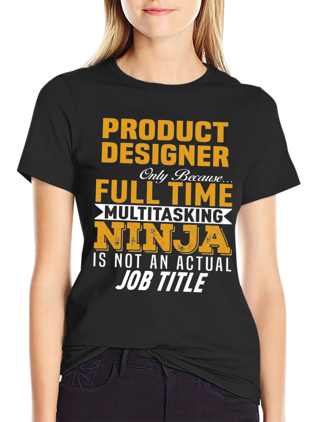 Product Designer Unisex Casual T-Shirt – Clean Design For Daily Comfort