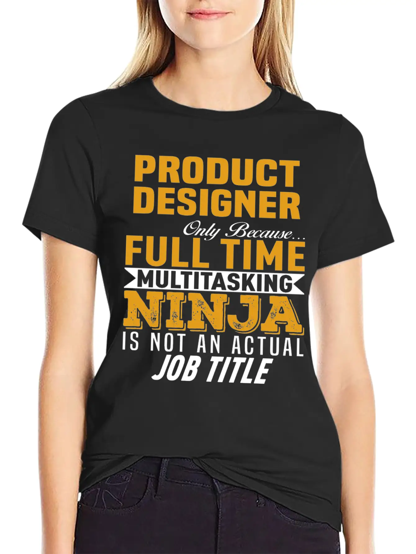 Product Designer Unisex Casual T-Shirt – Clean Design For Daily Comfort