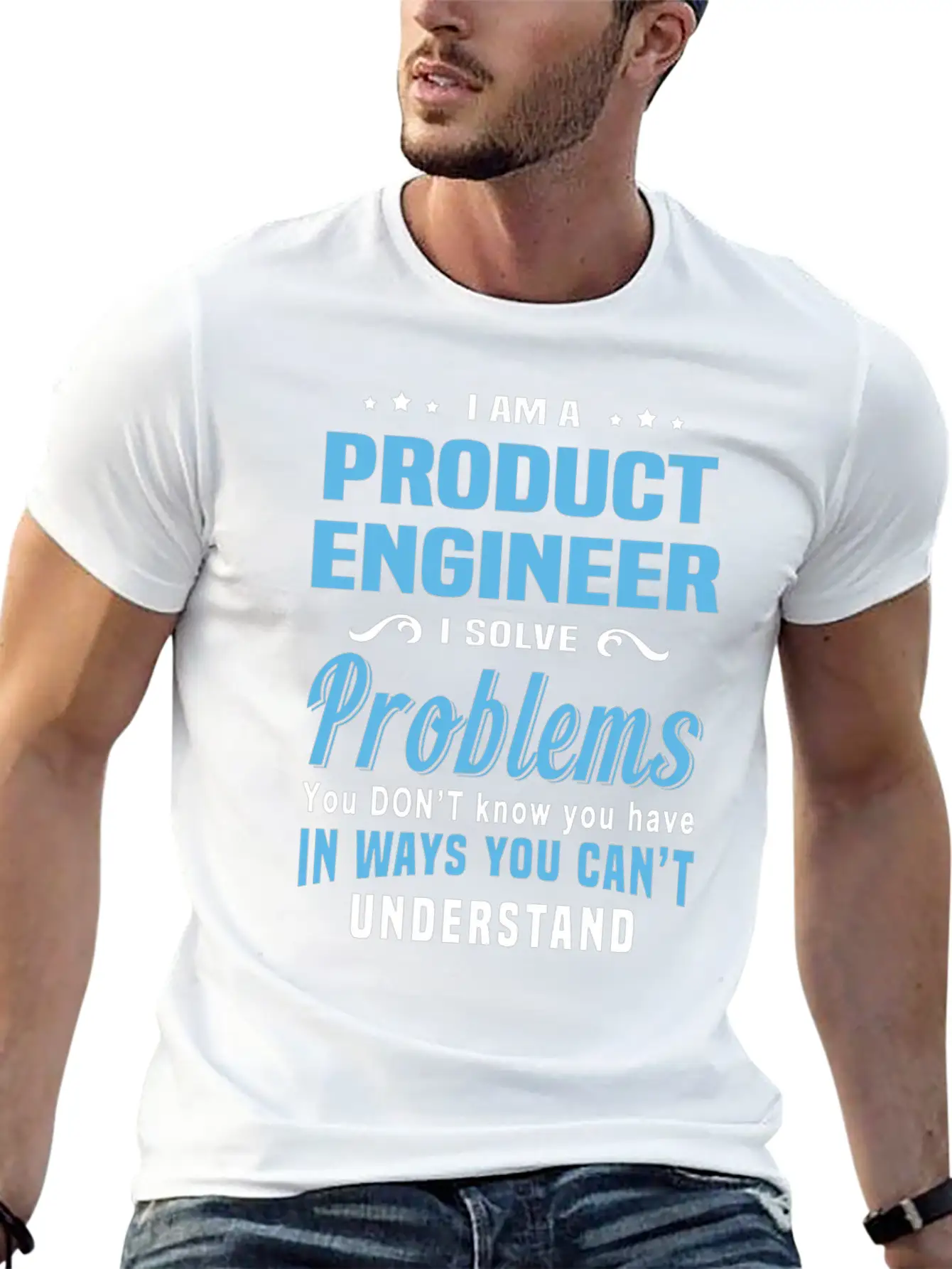Product Engineer Basic Graphic T-Shirt – Daily Comfort In Soft Cotton