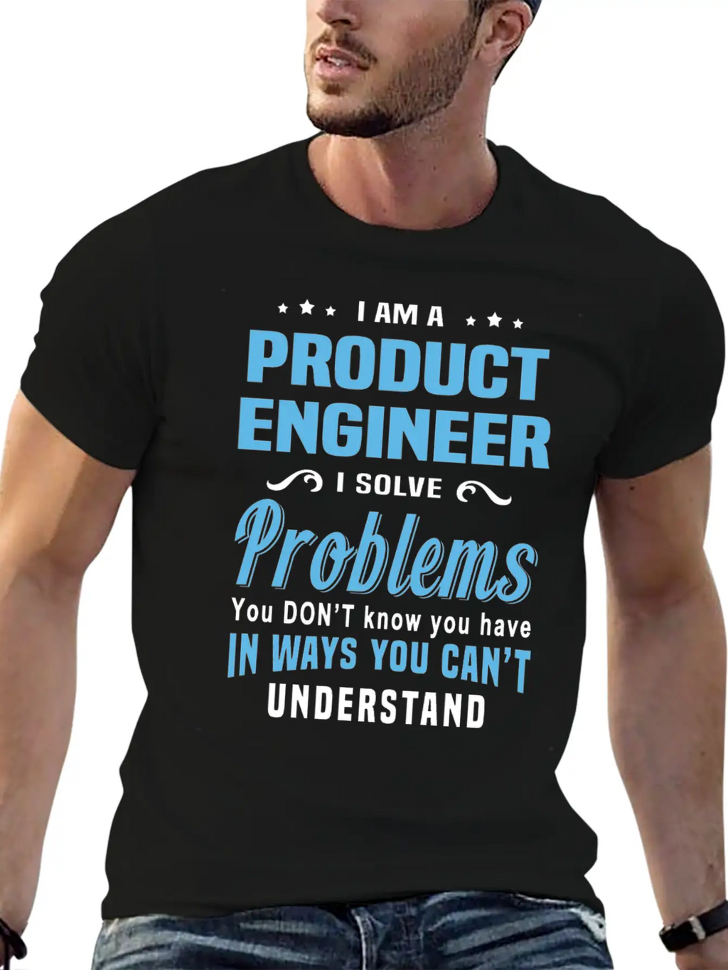 Product Engineer Basic Graphic T-Shirt – Daily Comfort In Soft Cotton