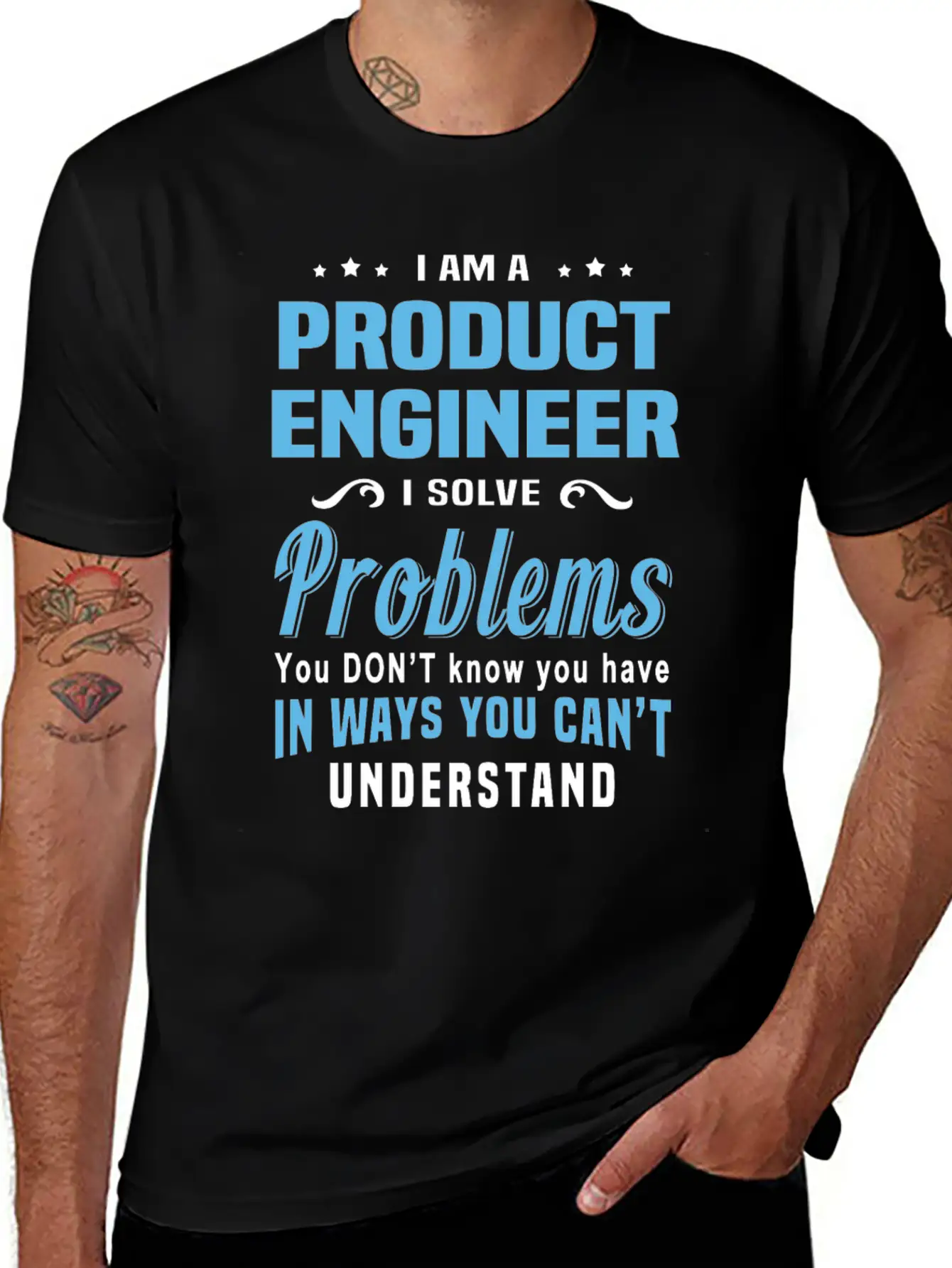 Product Engineer Basic Graphic T-Shirt – Daily Comfort In Soft Cotton