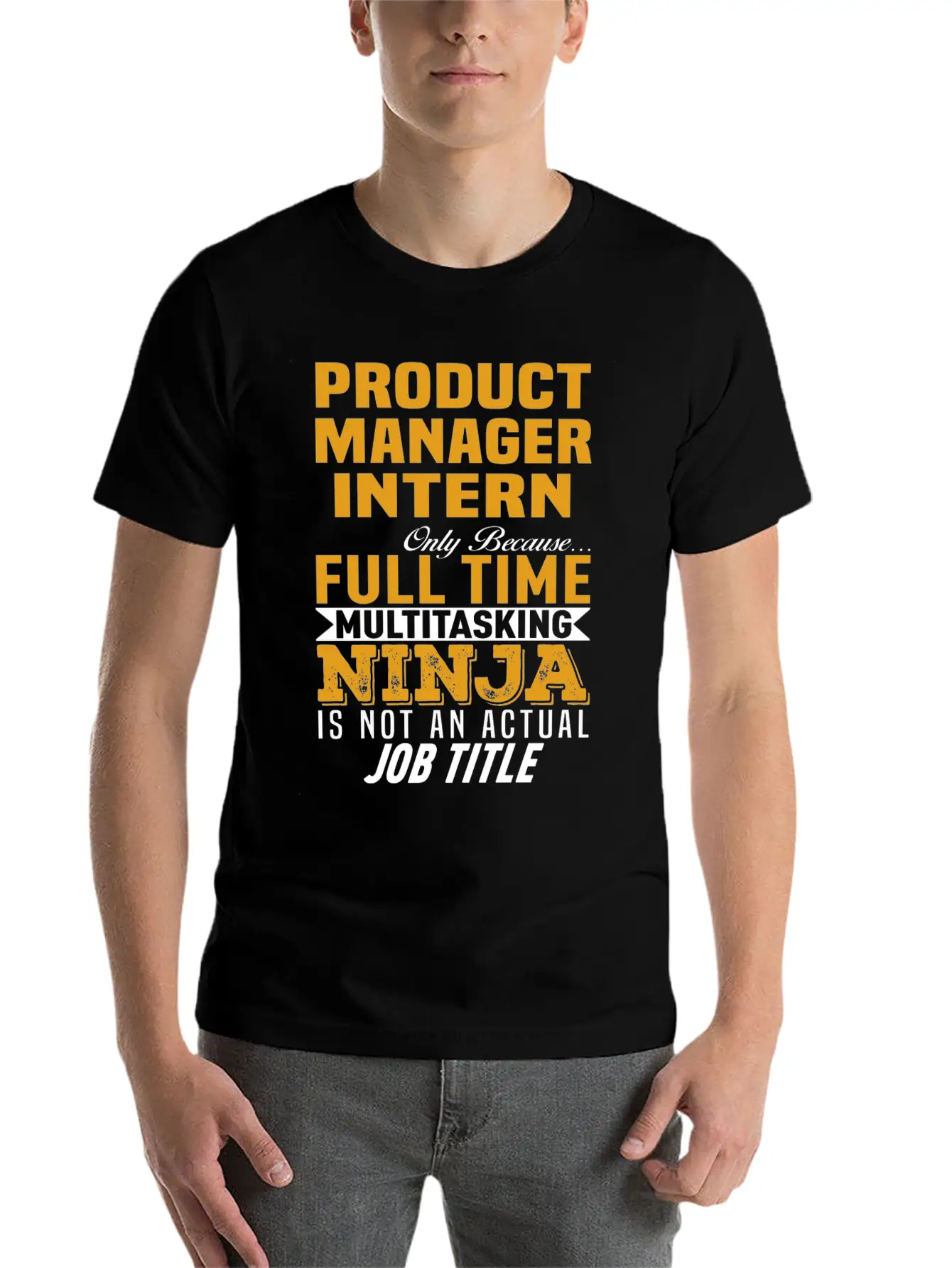 Product Manager Intern Unisex Casual T-Shirt – Clean Design For Daily Comfort