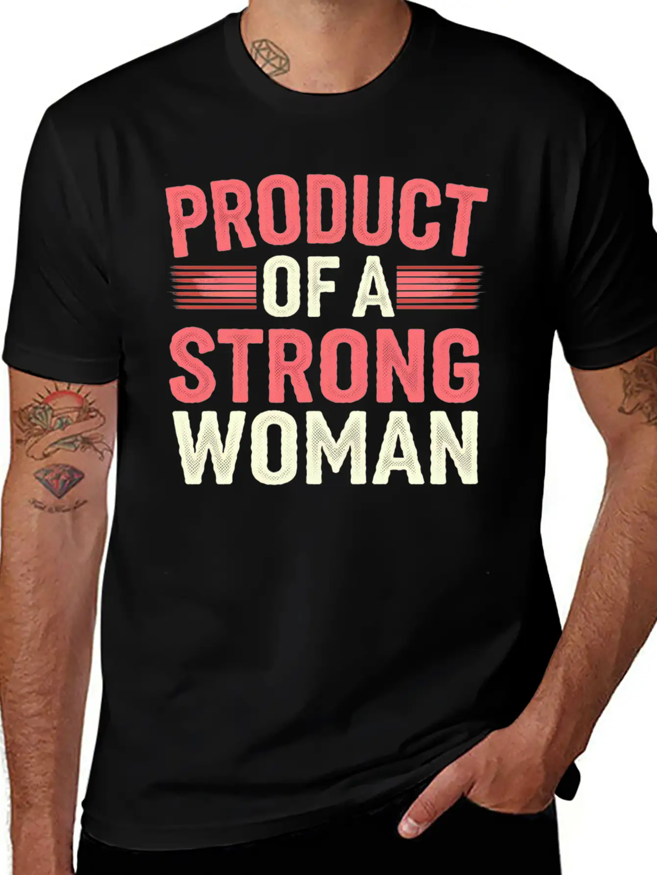 Product Of A Strong Woman 12 Essential Cotton Tee For Daily Outfits – Unisex Style