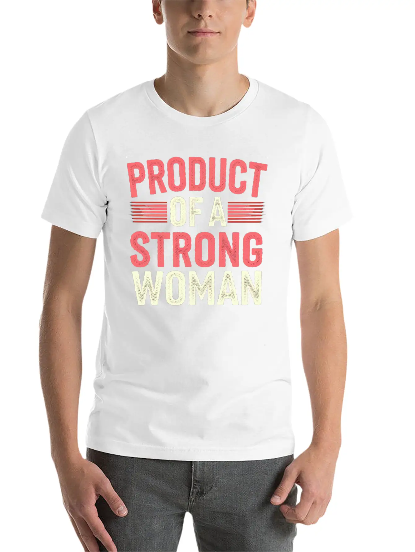 Product Of A Strong Woman 12 Essential Cotton Tee For Daily Outfits – Unisex Style