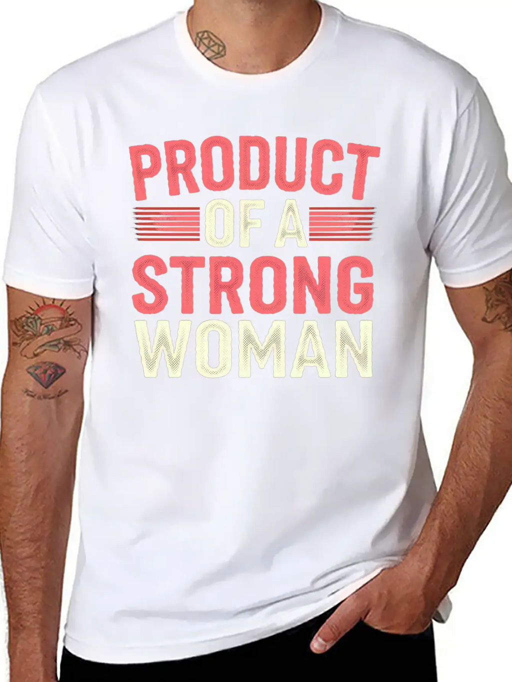 Product Of A Strong Woman 12 Essential Cotton Tee For Daily Outfits – Unisex Style