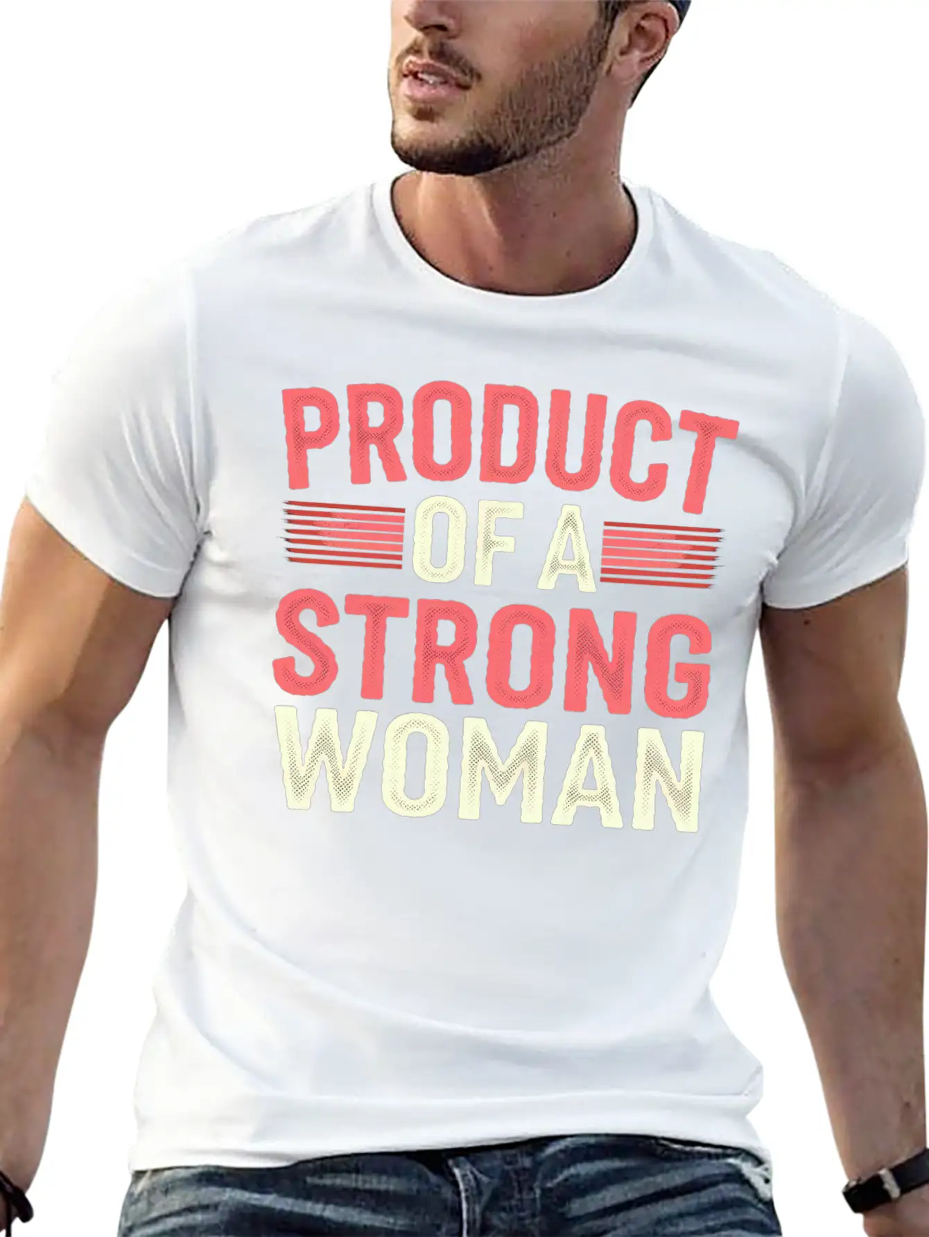 Product Of A Strong Woman 12 Essential Cotton Tee For Daily Outfits – Unisex Style